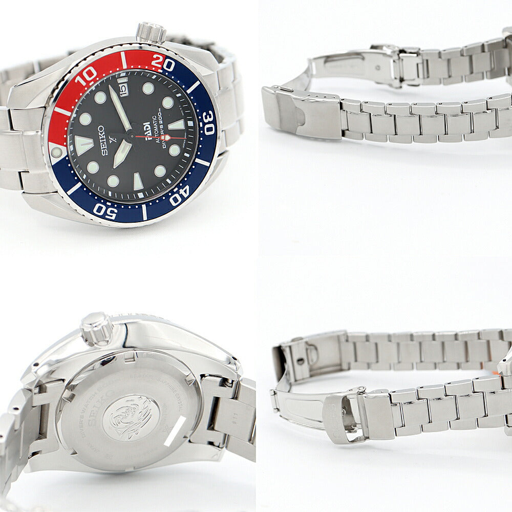 ほぼ新品 SEIKO セイコー プロスペックス ダイバースキューバ PADI SBDC121 6R35-00R0 デイト 200m防水  黒 ブラック SS ステンレス メンズ 自動巻き【6ヶ月保証】【腕時計】【中古】