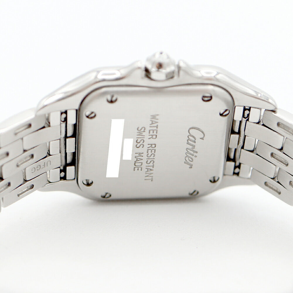 Cartier Cartier Cartier Cartier Pan Tail SM double diamond bezel W25033P5 Silver SS Stainless steel after -Diamond Ladies quartz [6 months warranty] [Watch] [Used]