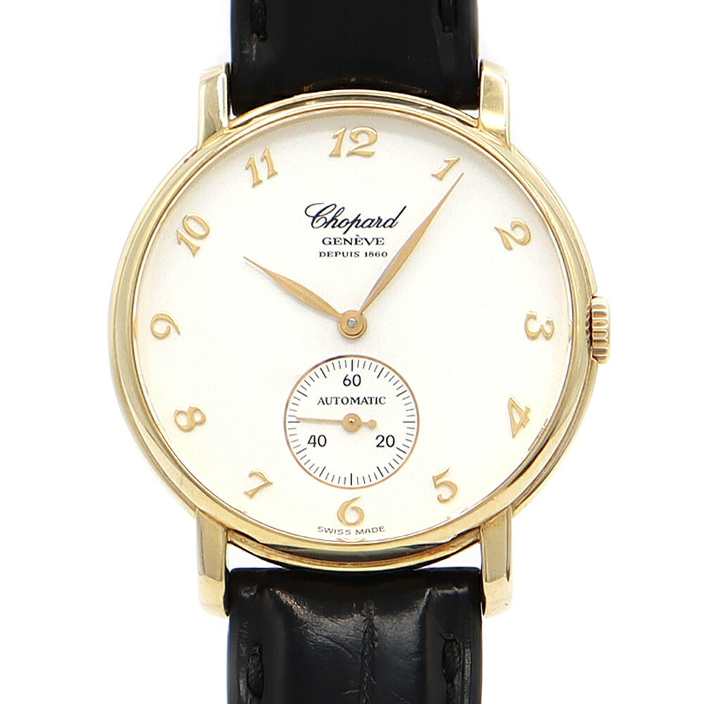 CHOPARD Chopard Classic 135th Anniversary Model 16/1229 K18YG Yellow Gold White White Genuine Buckwheat Men Automatic Wind