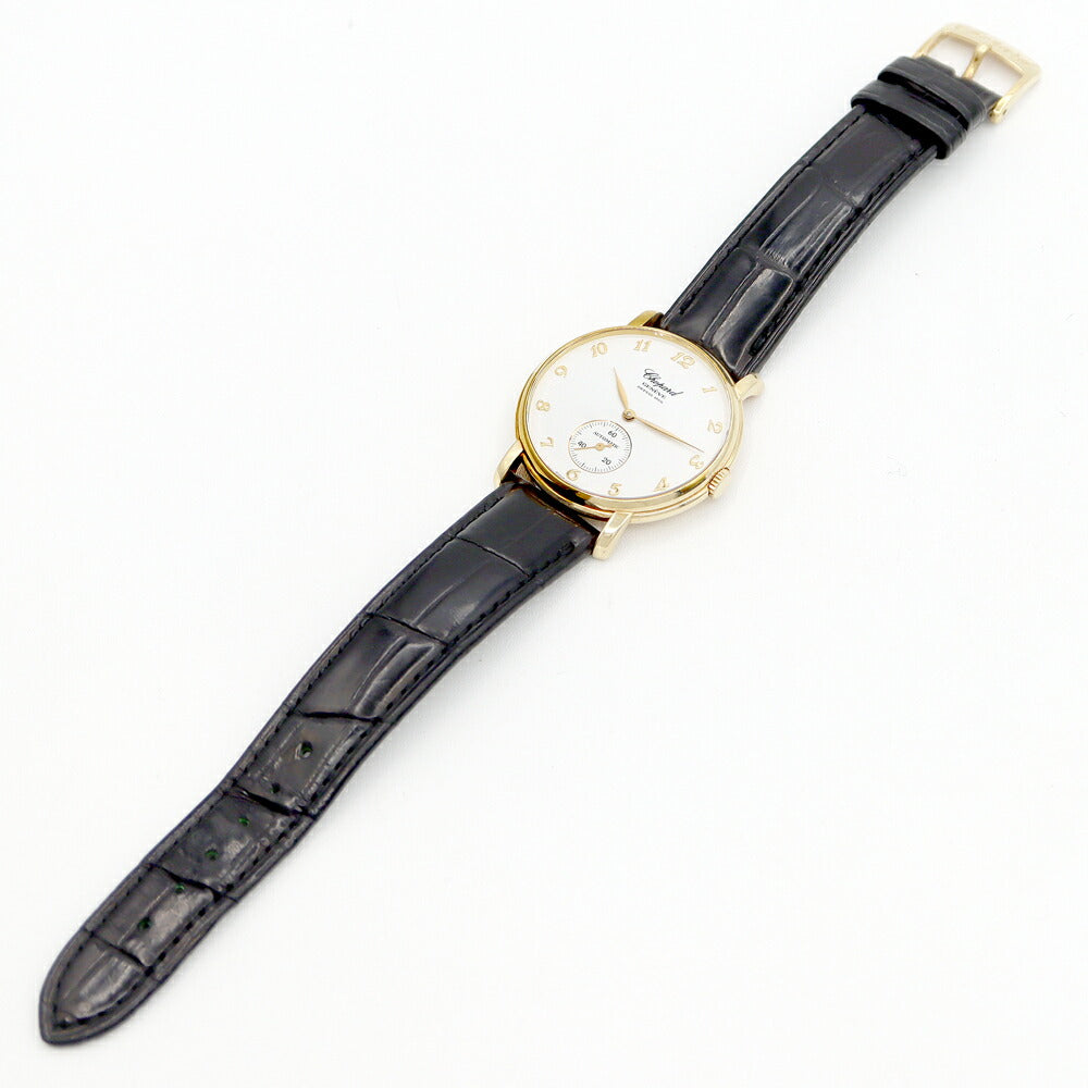 CHOPARD Chopard Classic 135th Anniversary Model 16/1229 K18YG Yellow Gold White White Genuine Buckwheat Men Automatic Wind