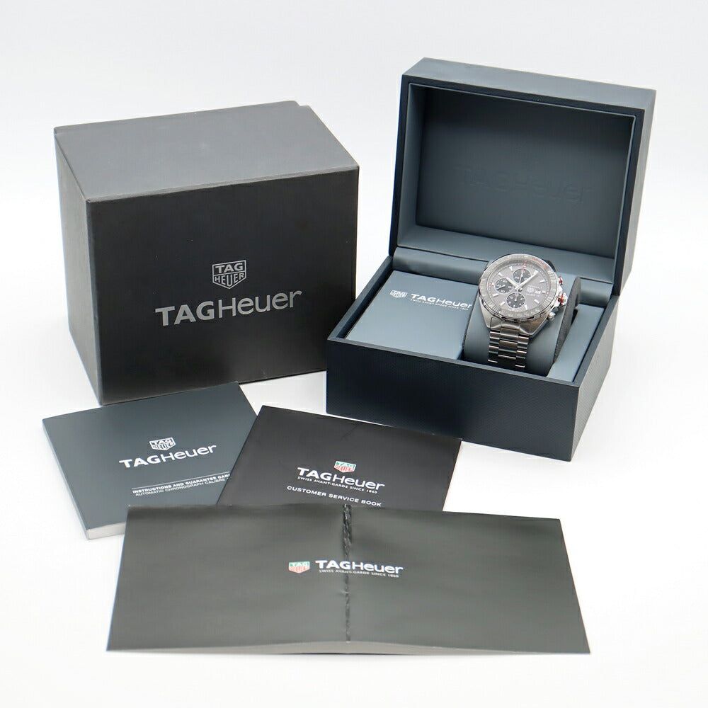 TAG Heuer タグホイヤー フォーミュラ1 クロノグラフ キャリバー16 CAZ2012 BA0876  200m防水 デイト グレー SS ステンレス メンズ 自動巻き【6ヶ月保証】【腕時計】【中古】