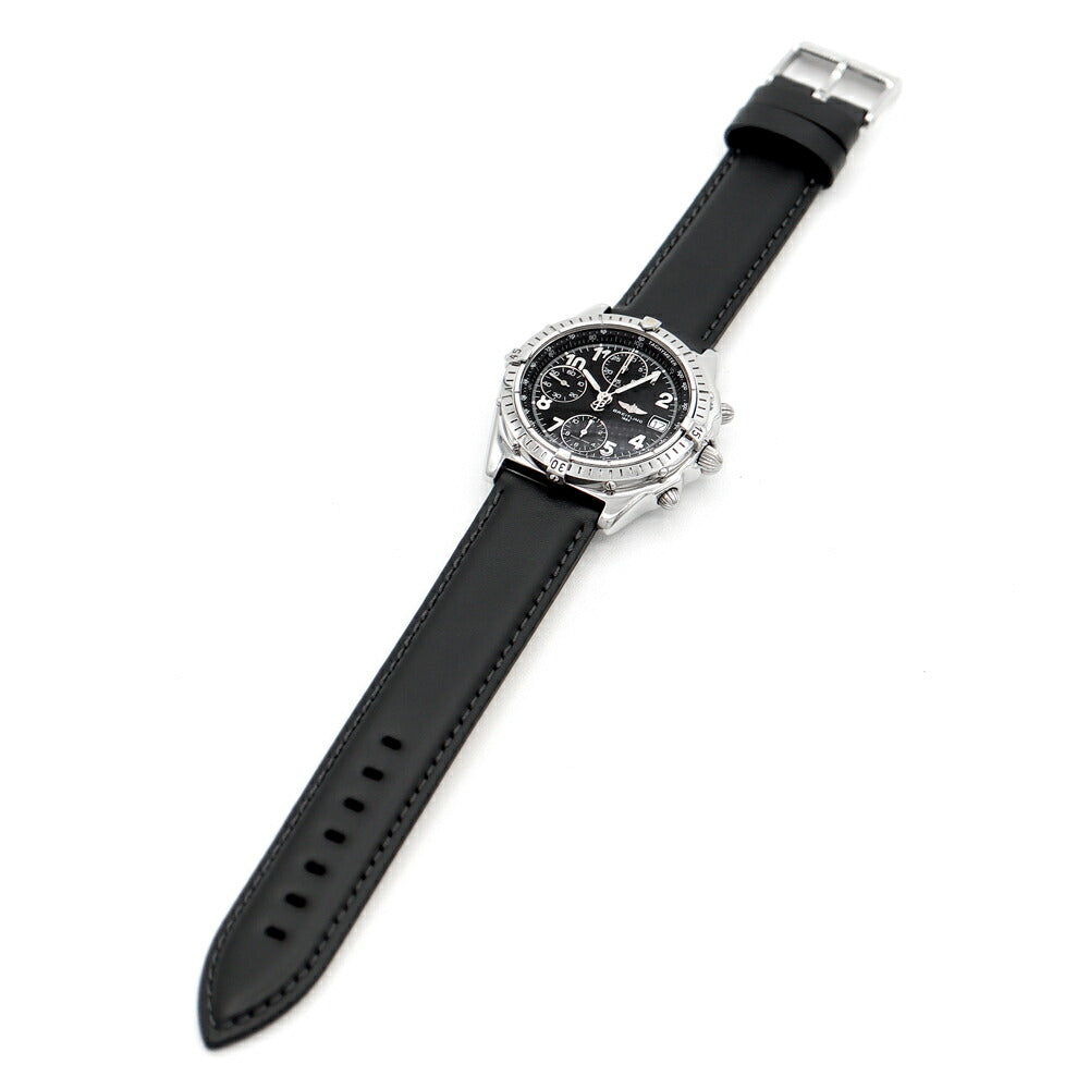 Inspection BREITLING BREITLING Breitling Chrono Mat Black Bird Chronograph A13050.1 Small second Date Black Black SS Stainless Men Automatic Wind [6 months warranty] [Watch] [Used]
