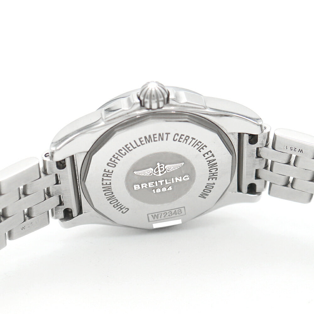 BREITLING BREITLING Breitling Galactic 29 Sleek W72348 W72348121A2A1 8P Diamond White Sheldate SS Stainless Ladies Quartz [6 months warranty] [Watch] [Used]