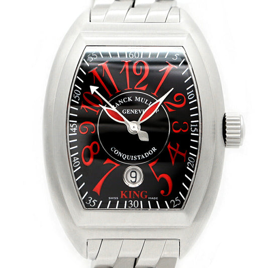 Inspection Francmuler Conquist Doll Kist King Rosso Rosso Viva 200 bottles Limited 8005SCKINGROSSO AC Date Black Black SS Stainless Men's Automatic Wind [6 months warranty] [Used] [Watch]