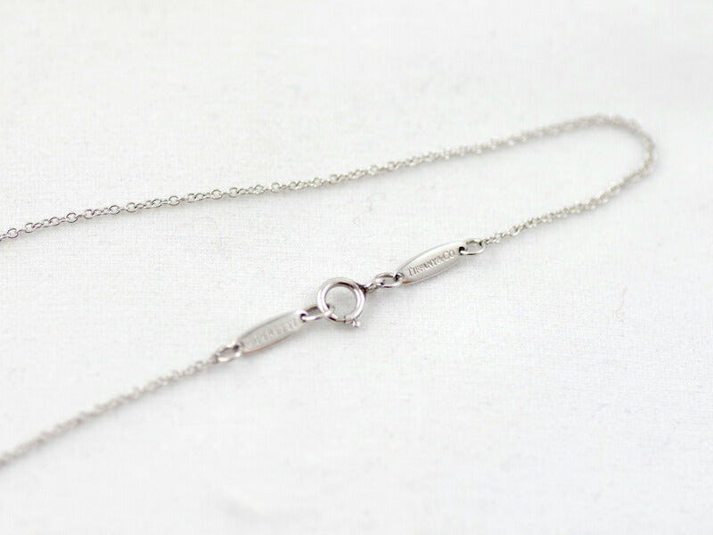 New finished Tiffany & Co. Tiffany Dots Cross Diamond PT950 Platinum Necklace [Jewelry] [Used]