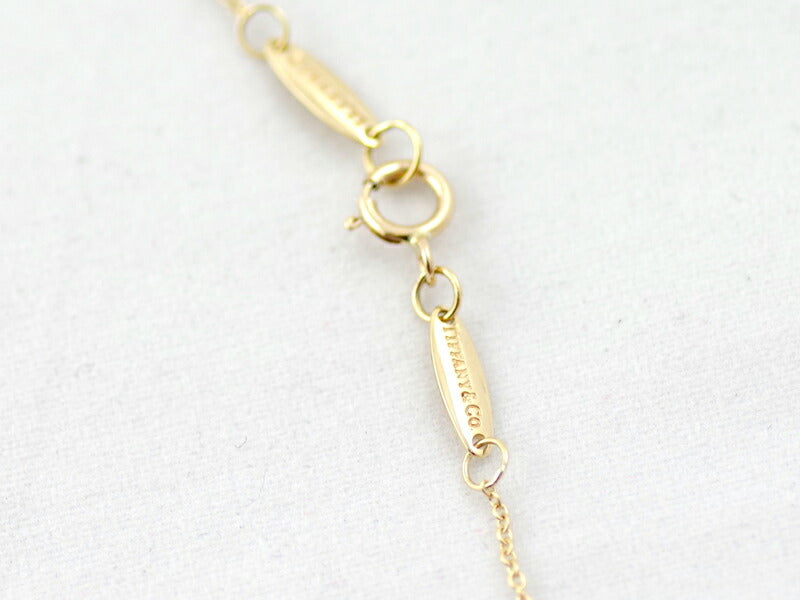 New finished Tiffany & Co. Tiffany Vintage Oval Key Diamond K18YG Yellow Gold Necklace [Jewelry] [Used]