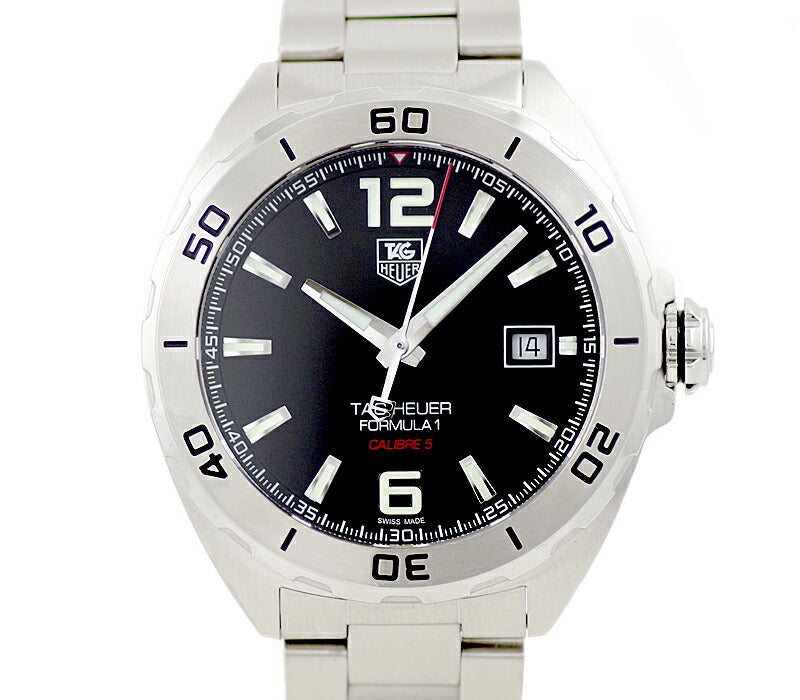 Almost new TAG HEUER Tag Hoire Formula 1 WAZ2113 BA0875 200m Waterproof Black Black Dial SS Stainless Men Automatic Formula 1 [6 months warranty] [Watch] [Used]