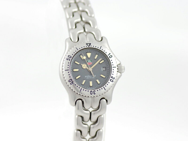 Battery replacement TAG HEUER Tag Hoire S/EL Cells Series See S99.215 200m Waterproof Gray SS Stainless Ladies Quartz [6 months warranty] [Watch] [Used]