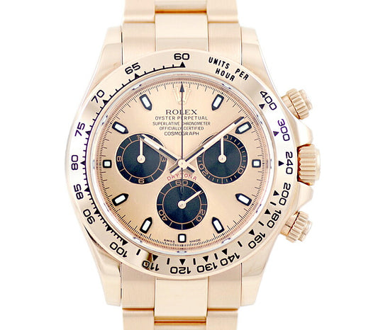 ROLEX ロレックス DAYTONA デイトナ 116505 ピンク ブラック 文字盤 K18PG ピンクゴールド 金無垢 メンズ 自動巻き【6ヶ月保証】【腕時計】【中古】