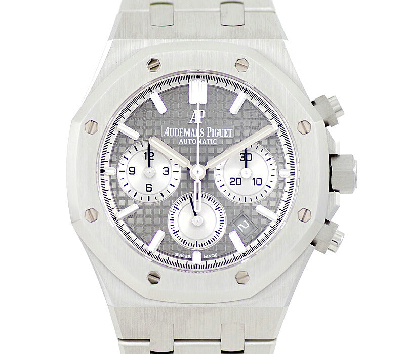 AUDEMARS PIGUET オーデマピゲ ロイヤルオーク クロノグラフ 26315ST グレー 文字盤 SS ステンレス メンズ 自動巻き AP 26315ST.OO.1256ST.02【6ヶ月保証】【腕時計】【中古】