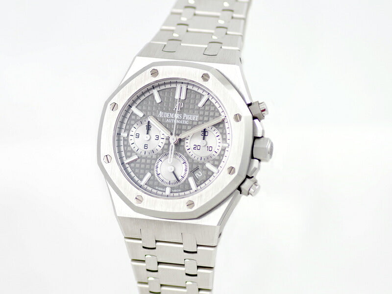 AUDEMARS PIGUET オーデマピゲ ロイヤルオーク クロノグラフ 26315ST グレー 文字盤 SS ステンレス メンズ 自動巻き AP 26315ST.OO.1256ST.02【6ヶ月保証】【腕時計】【中古】