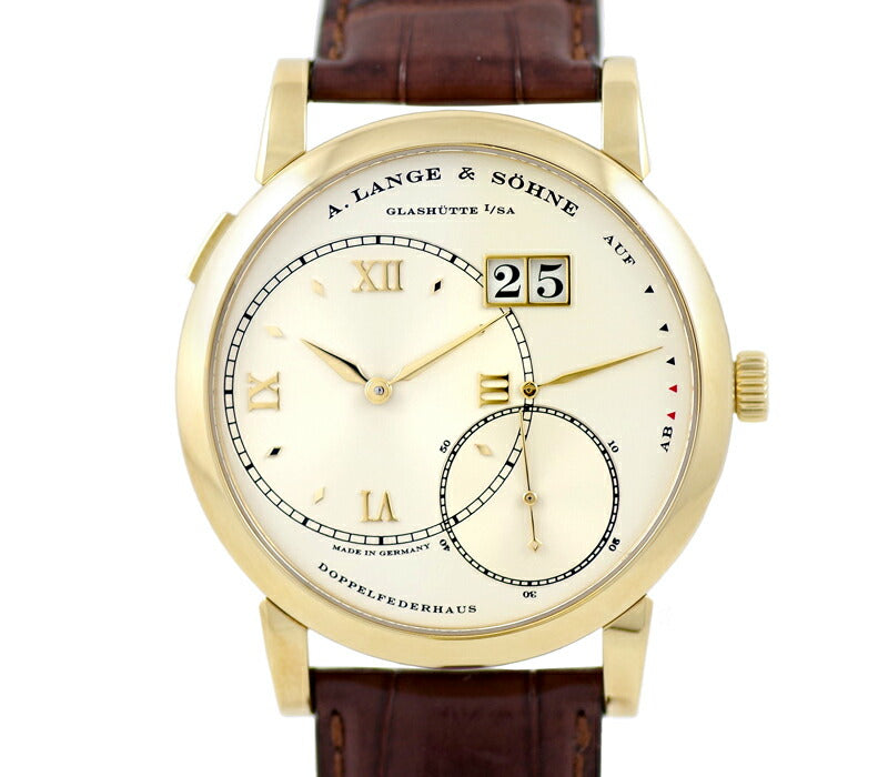 A.LANGE & SOHNE Lange & Zone Grand Lange 1 115.022 Silver YG Yellow Gold Men's hand -wound [6 months warranty] [Watch] [Used]