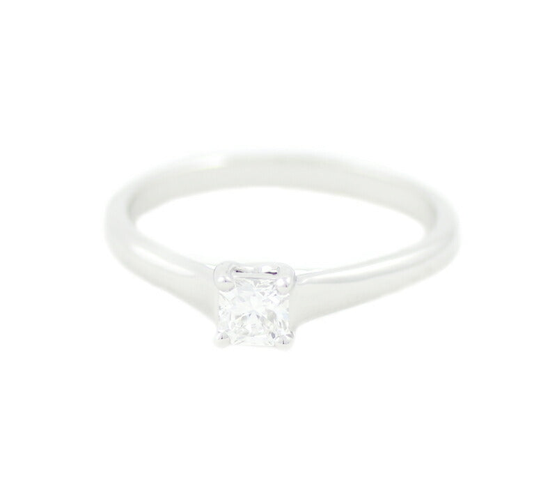 Tiffany & Co. Tiffany Lucidering Princess Cut 0.26ct (F/VVS2/EX) Pt950 Platinum 11.5 0.27ct 9 Stone Ring [Jewelry] [Used]