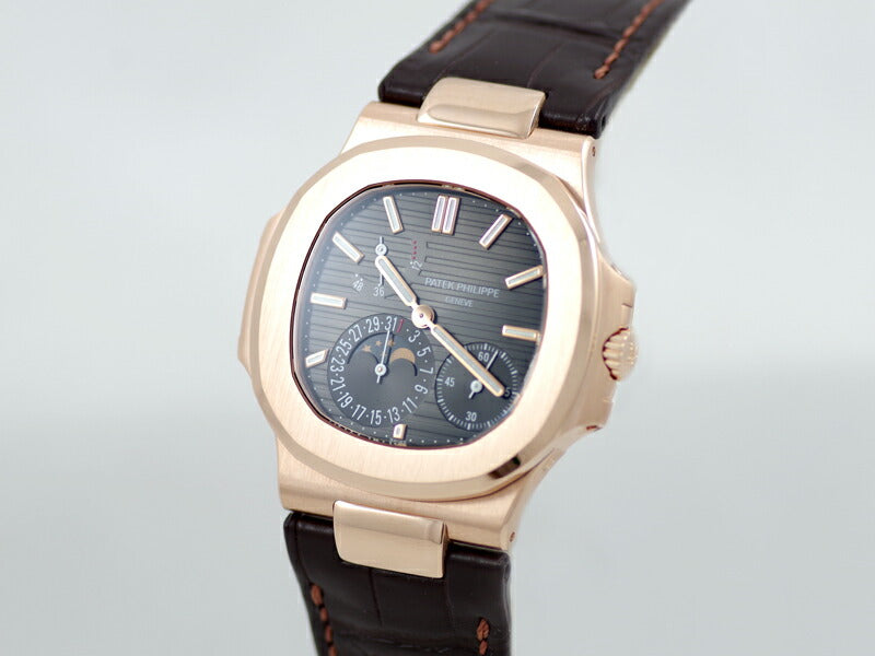 Patek Philippe Patek Philippe Petit Completion Power Reserve Moon Phase 5712R Gray K18RG Rose Gold Golden Golden Men's Automatic Men's Automatic Wind 5712R-001 [6 months warranty] [Watch] [Used]