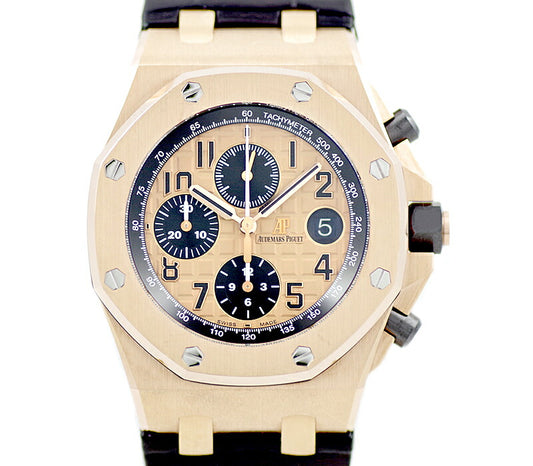 AUDEMARS PIGUET オーデマピゲ オフショア クロノグラフ 26470OR K18PG ピンクゴールド メンズ 自動巻き AP 26470OR.OO.A002CR.01【6ヶ月保証】【腕時計】【中古】