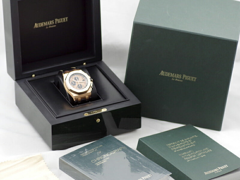 AUDEMARS PIGUET オーデマピゲ オフショア クロノグラフ 26470OR K18PG ピンクゴールド メンズ 自動巻き AP 26470OR.OO.A002CR.01【6ヶ月保証】【腕時計】【中古】