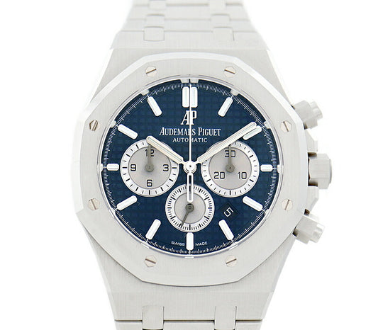 Audemars Piguet Audemars Piguet Royal Oak Chronograph 26331ST Blue Navy Blue Silver SS Stainless Men Automatic Wind AP 26331ST.1220ST.01 [6 months warranty] [Watch] [Used]