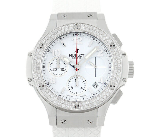 HUBLOT Ublo Big Van Aspen 342.se.230.RW 41mm Chronograph Date All White Diamond Diamond White White White White White White White White White White White White White White White White SS Stainless