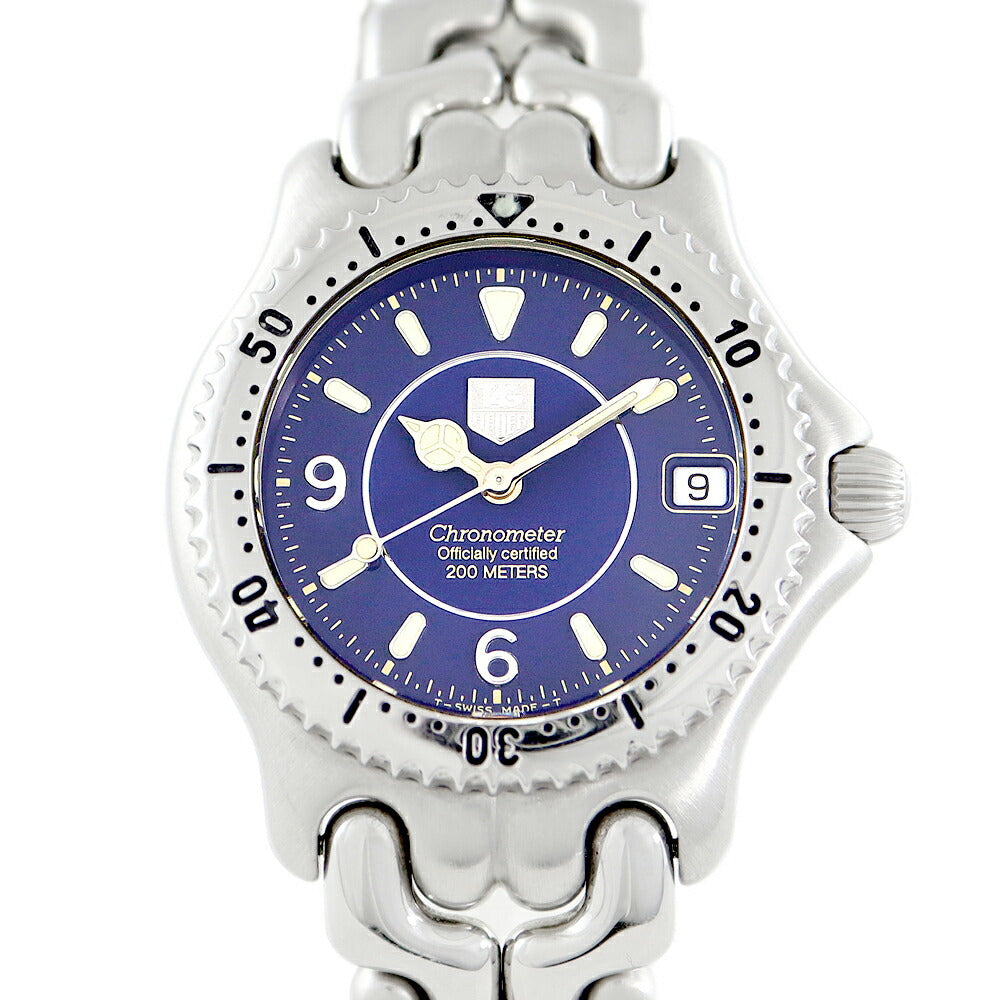 Inspection TAG HEUER TAG HEUER Tag Hoire S/EL Cell WG5214-P0 200m Waterproof blue Blue Navy SS Stainless Boys Automatic winding [6 months warranty] [Watch] [Used]