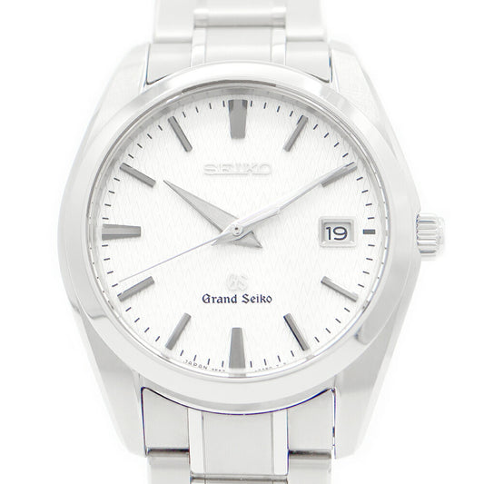 Battery replacement Seiko Seiko Grand Seiko GS 9F62-0AE0 SBGX067 Date Silver Gyoche Titanium Men's Quartz [6 months warranty] [Watch] [Used]