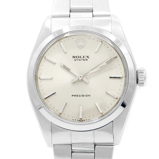 ROLEX Rolex Oyster Precision 6426 No. 30 Silver SS Stainless Men Hand -wound [6 months warranty] [Watch] [Used]