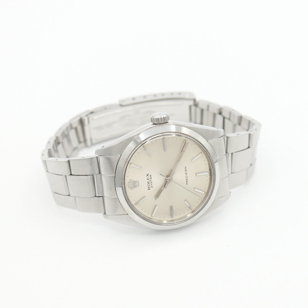 ROLEX Rolex Oyster Precision 6426 No. 30 Silver SS Stainless Men Hand -wound [6 months warranty] [Watch] [Used]