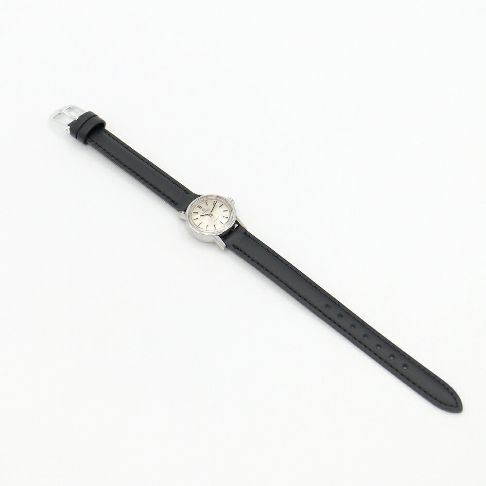 OMEGA オメガ DE VILLE デビル Cal.661 555.003 24石 シルバー SS ステンレス レディース 自動巻き アンティーク ヴィンテージ デヴィル【腕時計】【中古】