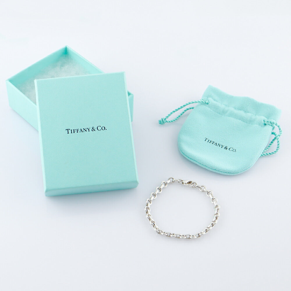 TIFFANY&Co. ティファニー ドーナツ リンク チェーンブレスレット シルバー SV925 ブレスレット メンズ レディース【ジュエ –  IMPERIAL