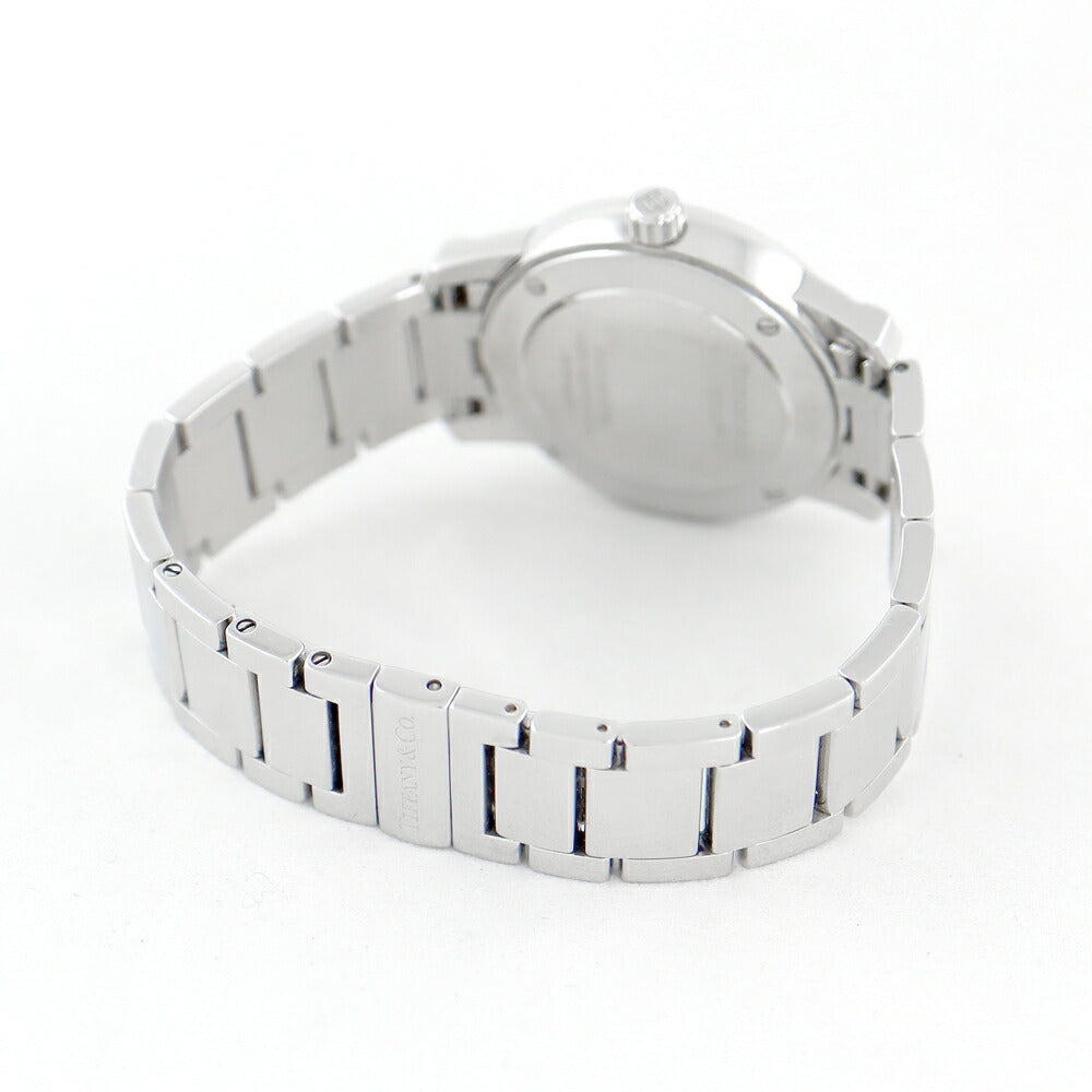 Battery replacement TIFFANY & CO. Tiffany Atlas 2 Hand 29mm 34875995 Roman Index White White White SS Stainless Ladies Quartz Dome [6 months warranty] [Watch] [Used]