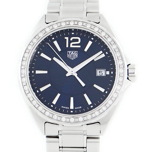 Battery replacement TAG HEUER Tag Hoire Formula 1 Lady WBJ1316 BA0666 Diamond Besel Genuine Diamond Date Blue Blue Navy Navy SS Stainless Ladies Quartz Formula 1