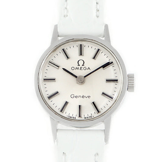 ☆希少品 OMEGA オメガ Geneve ジュネーブ 511.0451 Cal.625 シルバー SS ステンレス レディース 手巻き アンティーク ヴィンテージ【腕時計】【中古】