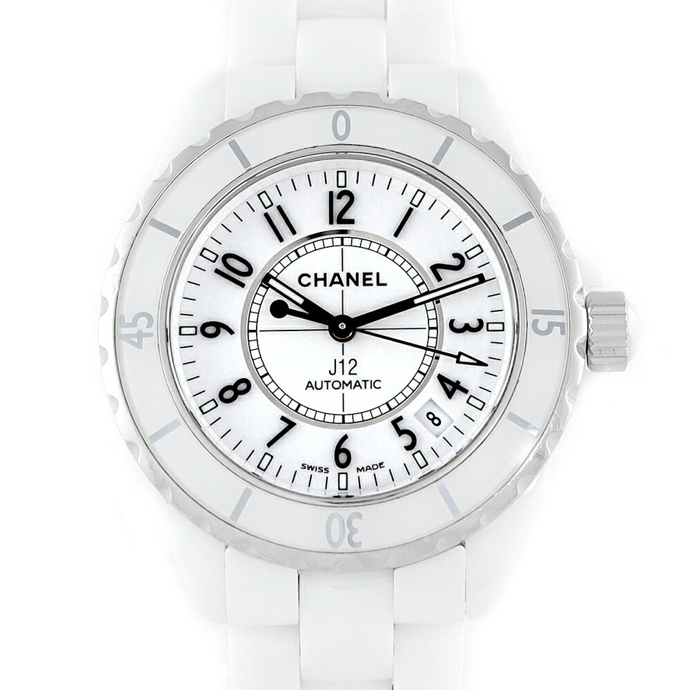 CHANEL Chanel J12 H0970 38mm Date 200m Waterproof White White White White White White White White White White White White White White White White White White White White White White White White White SS Stainless