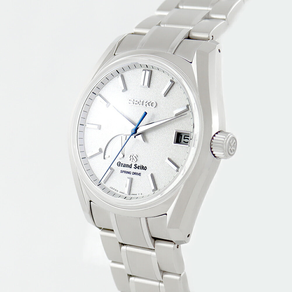 SEIKO Seiko Grand Seiko 1000 Limited items Spring Drive Power Reserve Date 9R65-0BY0 SBGA125 62GS Modern Design White White Titanium Men's Automatic Wind [6 months warranty] [Watch] [Used]