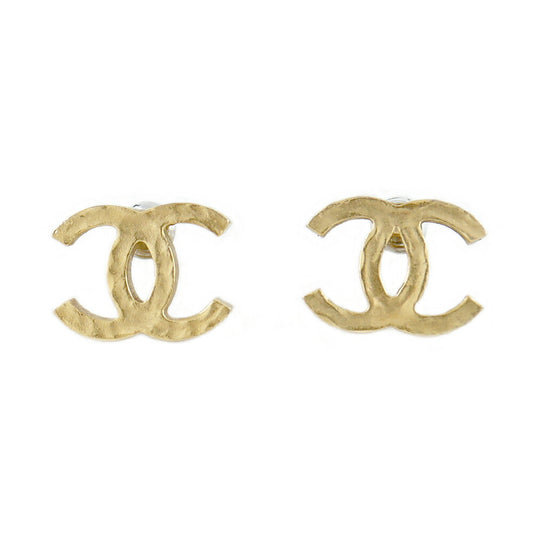 CHANEL Chanel Coco Mark Earrings 07A Gold Ladies Vintage Antique [Jewelry] [Used]