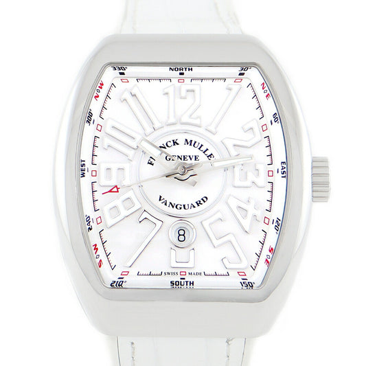 Internal point inspection Franck Muller Frank Muller Vanguard V45SCDT White White Men Automatic Wind [6 months warranty] [Used] [Watch]