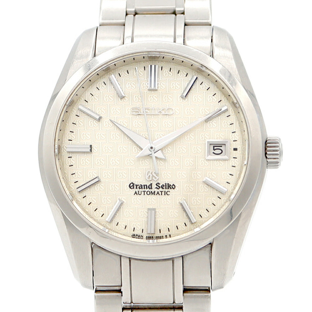 SEIKO Seiko Grand Seiko GS Mechanical SBGR025 9S55-00A0 Master Shop Limited Back Skede Date Ivory Gyoche Titanium Men's Automatic Wind [6 months warranty] [Watch] [Used]