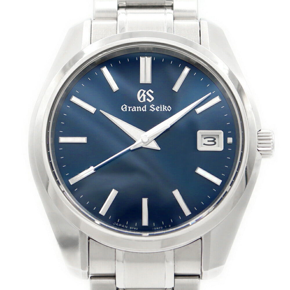 Battery replacement SEIKO Seiko Grand SEIKO Grand Seiko Heritage Collection 9F82-0AA0 SBGV23 25th Anniversary Limited Master Shop Model Date Blue SS Stainless Men's Quartz [6 months warranty] [Used]