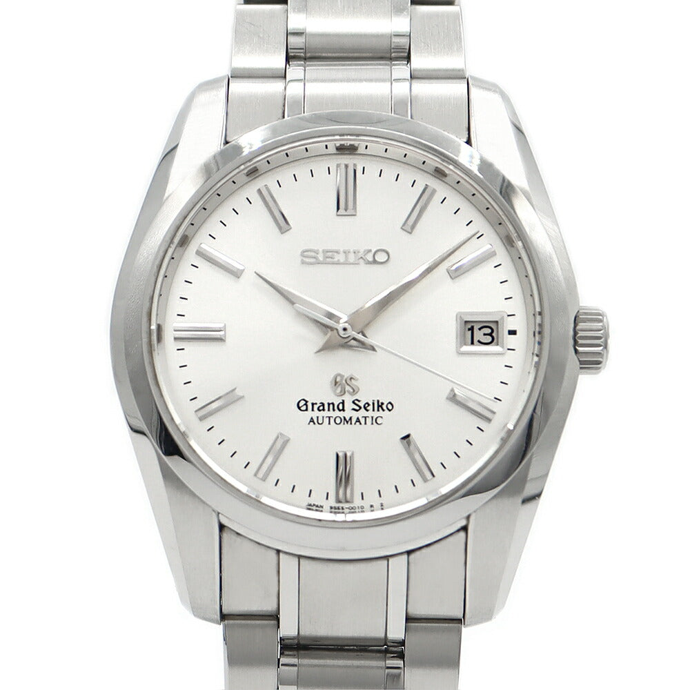 SEIKO Seiko Grand Seiko GS Mechanical SBGR001 9S55-0010 Date Silver SS Stainless Men Automatic Wind [6 months warranty] [Watch] [Used]