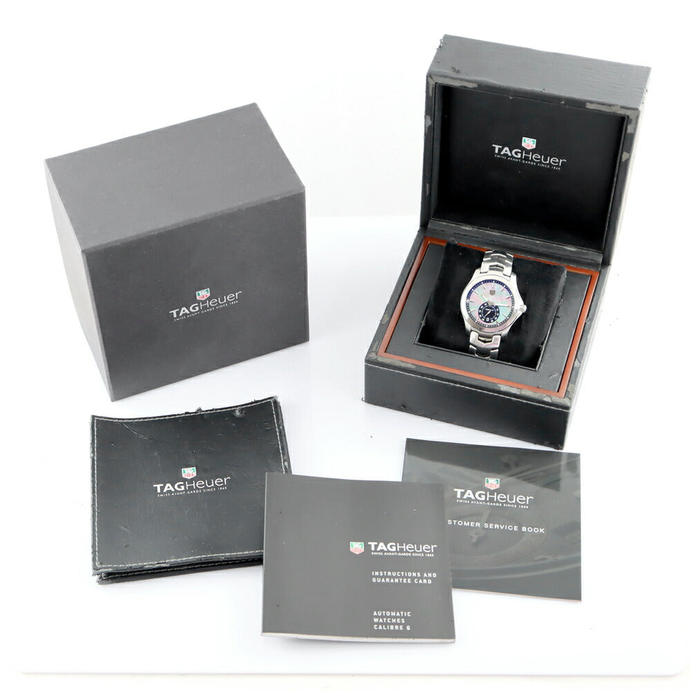 Inspection TAG HEUER Tag Heuer LINK Link WJF211K BA0570 Japan Limited 300 Date Black Shell SS Stainless Men Automatic Wind [6 months warranty] [Watch] [Used]