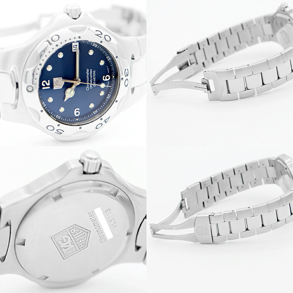 TAG HEUER Tag Heir Kirium WL5113 200m Waterproof Date Blue SS Stainless Men Automatic Wind [6 months warranty] [Watch] [Used]