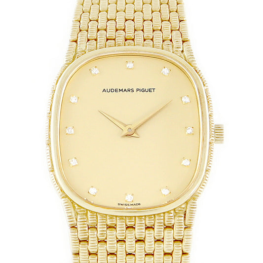 Battery replacement Audemars Piguet Audemars Piguet Odema Pigujuet Cobra BA56440 792 K18YG Yellow Gold Gold Gold Gold Genuine Gold Genuine Diamond 12P Diamond Men's Boys Ladies Quartz AP [6 months warranty] [Watch] [Used]