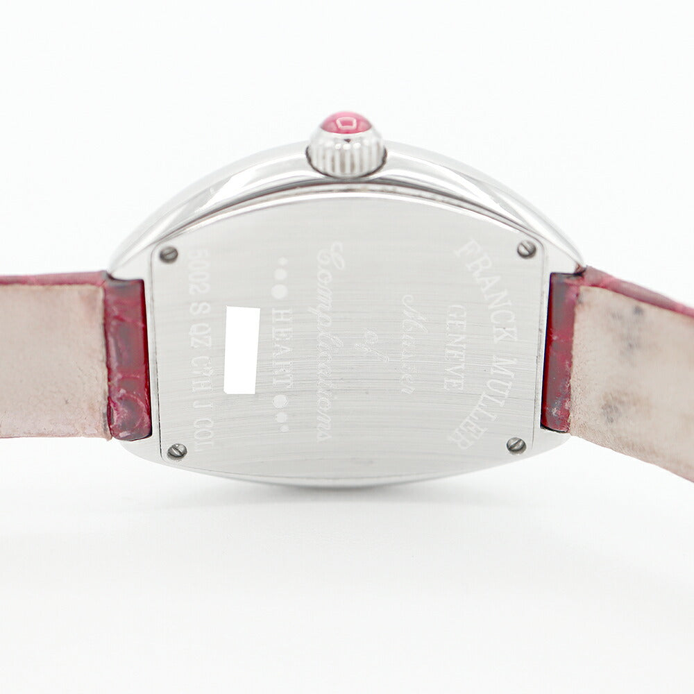 FRANCK MULLER FRANCK MULLER FRANCK MULLER Heart to Heart Colored Dream 5002SQZC7HJCOL Silver Gyoche SS Stainless Steel Genuine Belt Genuine Buckwheat Ladies Quartz [6 months Warranty] [Used]