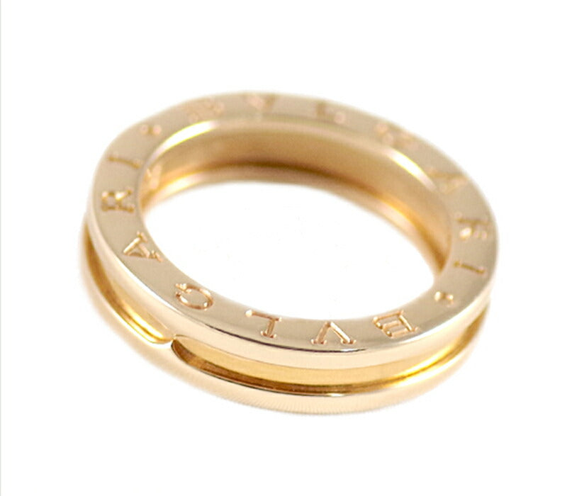 New finished BVLGARI Bulgari Beezero One B-ZERO1 BE Zero 1 Ring 1 Ring 1 Band K18PG Pink Gold 11 #51 750 solid Ring [Jewelry] [Used]