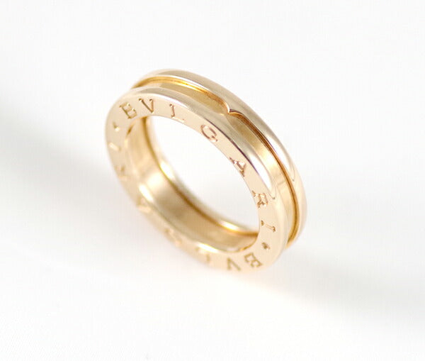 New finished BVLGARI Bulgari Beezero One B-ZERO1 BE Zero 1 Ring 1 Ring 1 Band K18PG Pink Gold 11 #51 750 solid Ring [Jewelry] [Used]