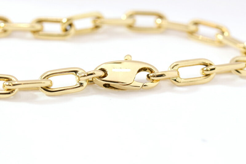 Cartier Cartier Cartier Spartacus Chain Bracelet K18YG Yellow Gold Golden Men's Ladies Unisex Men and Women [Jewelry] [Used]