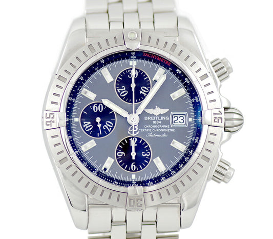 BREITLING Breitling A13356 Chrono Matt Evolution A13356 Chronograph Date Gray Dial SS Stainless Steel Automatic Wind [6 months warranty] [Watch] [Used]