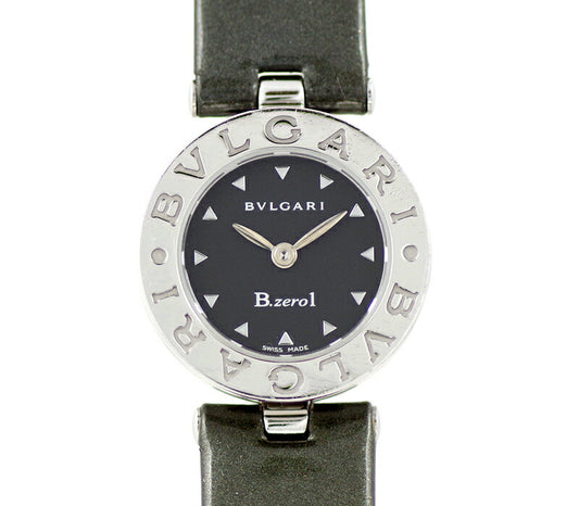Battery replacement BVLGARI Bulgari B-ZERO1 Beezero One BZ22S Black Black Dial SS Stainless Steel Genuine Belt Genuine Buckle Ladies Quartz