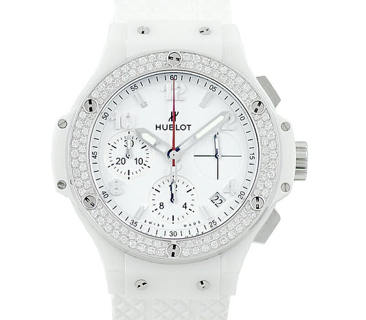 Inspector Hublot HUBLOT Ubrot Hublot Hublot Hublot Hublot Hublot Hublot Hublot Ublo Big Van Aspen 342.ch.230.RW Diamond Graph Date White White Ceramic After Diamond Men and Women Men's Ladies Automatic Big Bang SE [6 months warranty] [Watch] [Used]