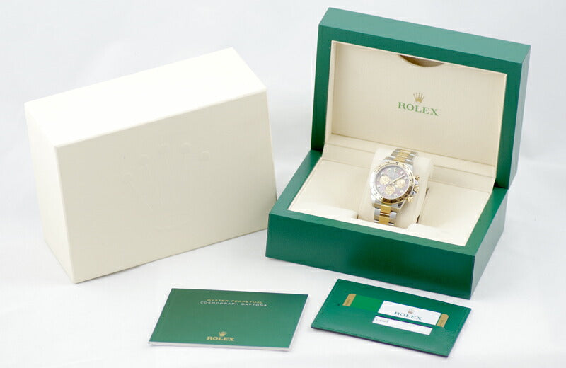 ROLEX ロレックス DAYTONA デイトナ 116503NG ブラックシェル 8Pダイヤ SS ステンレス K18YG イエローゴールド コンビ メンズ 自動巻き【6ヶ月保証】【腕時計】【中古】